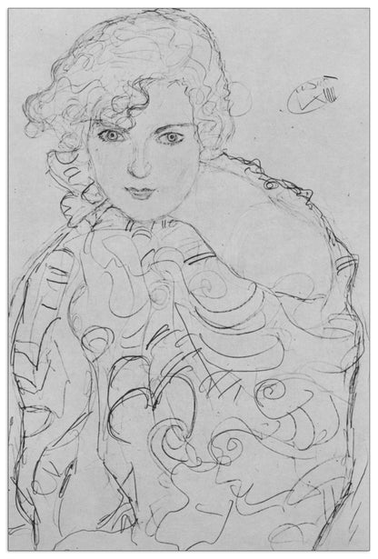 Bust of a woman cm 60x90