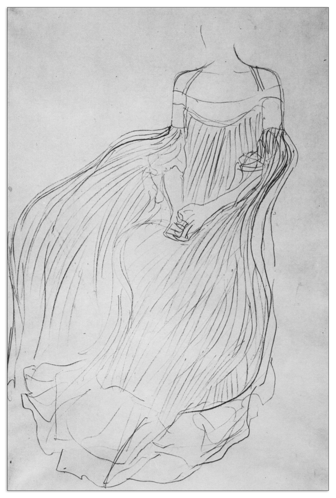 Costume study cm 60x90