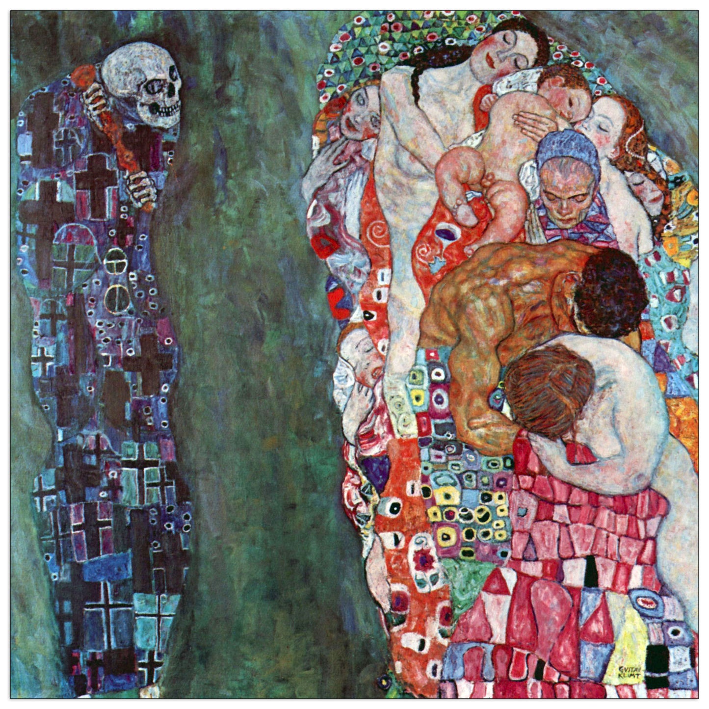 Death and Life cm 70x70