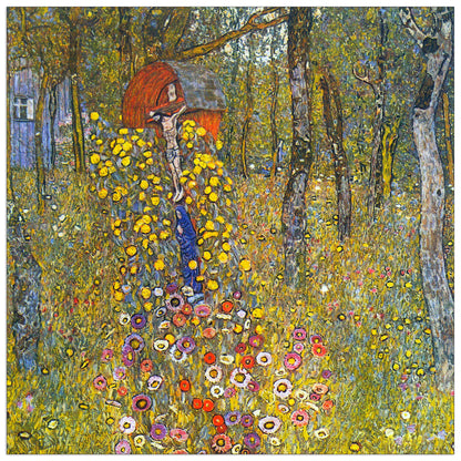 Farmers garden with crucifix cm 70x70