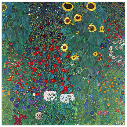 Garden with Crucifix 2 cm 50x50
