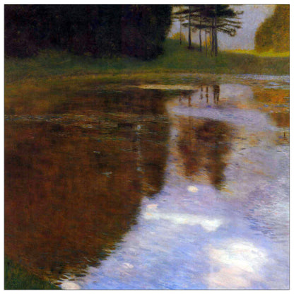Lake in front of the Castle cm 30x30