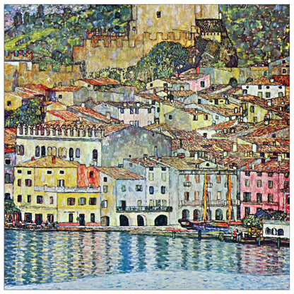 Malcena at the Gardasee cm 50x50