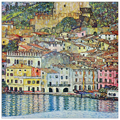 Malcena at the Gardasee cm 30x30