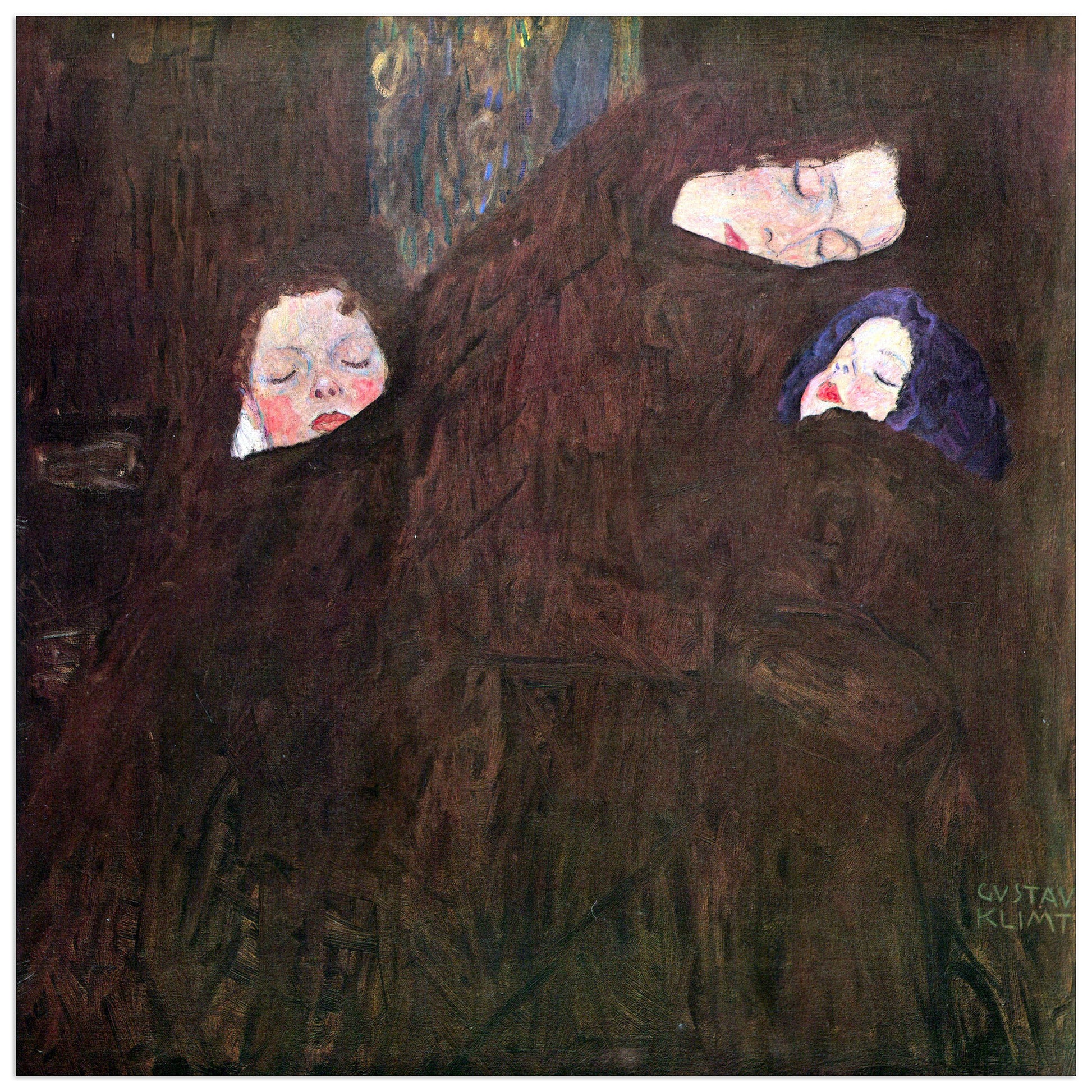 Mother with Children cm 30x30