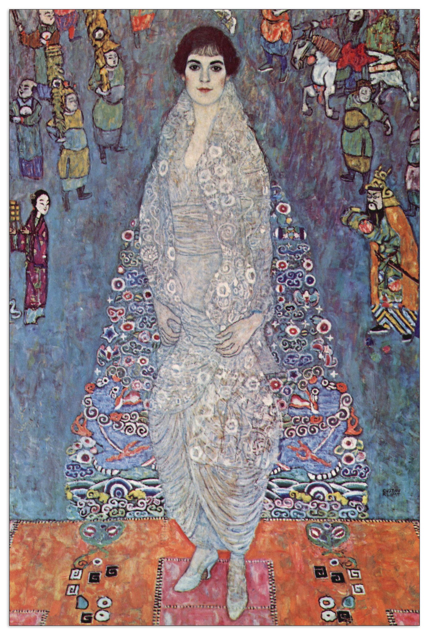 Portrait of Baroness Elisabeth Bachofen cm 90x135