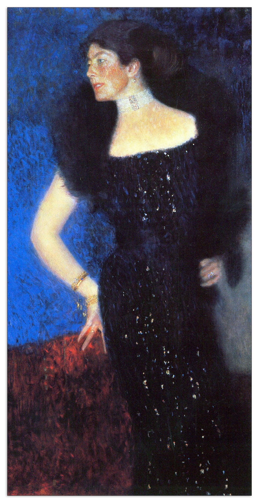 Portrait of Rose von Rosthorn-Friedmann cm 70x140