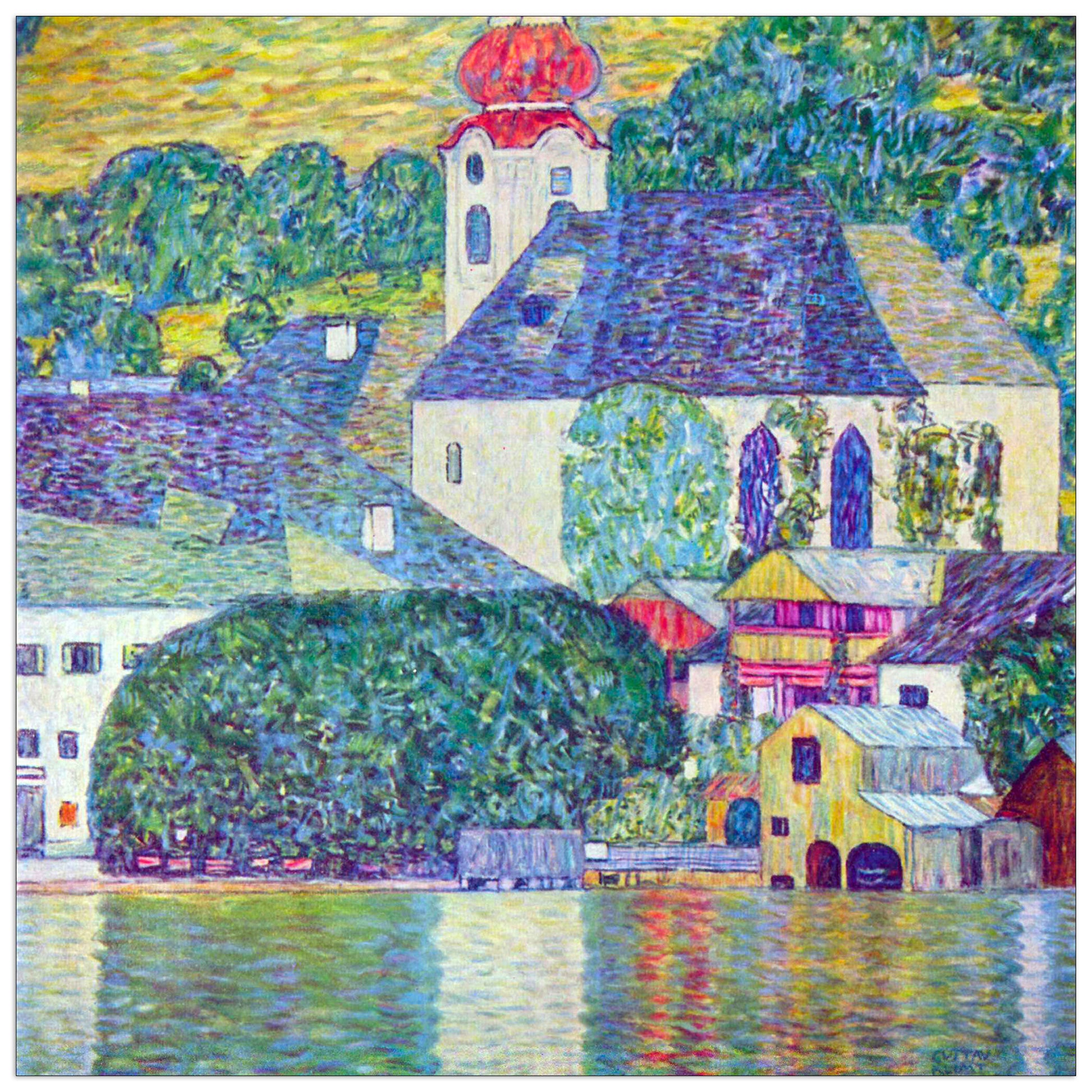 St. Wolfgang Church cm 100x100
