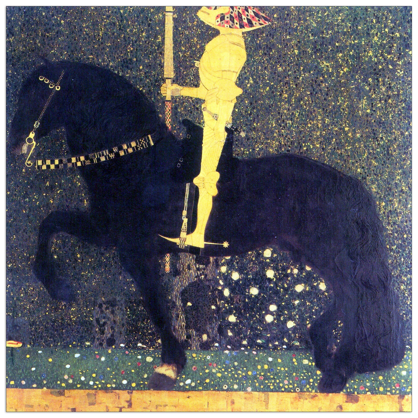 The life of a struggle (The Golden Knights) cm 70x70
