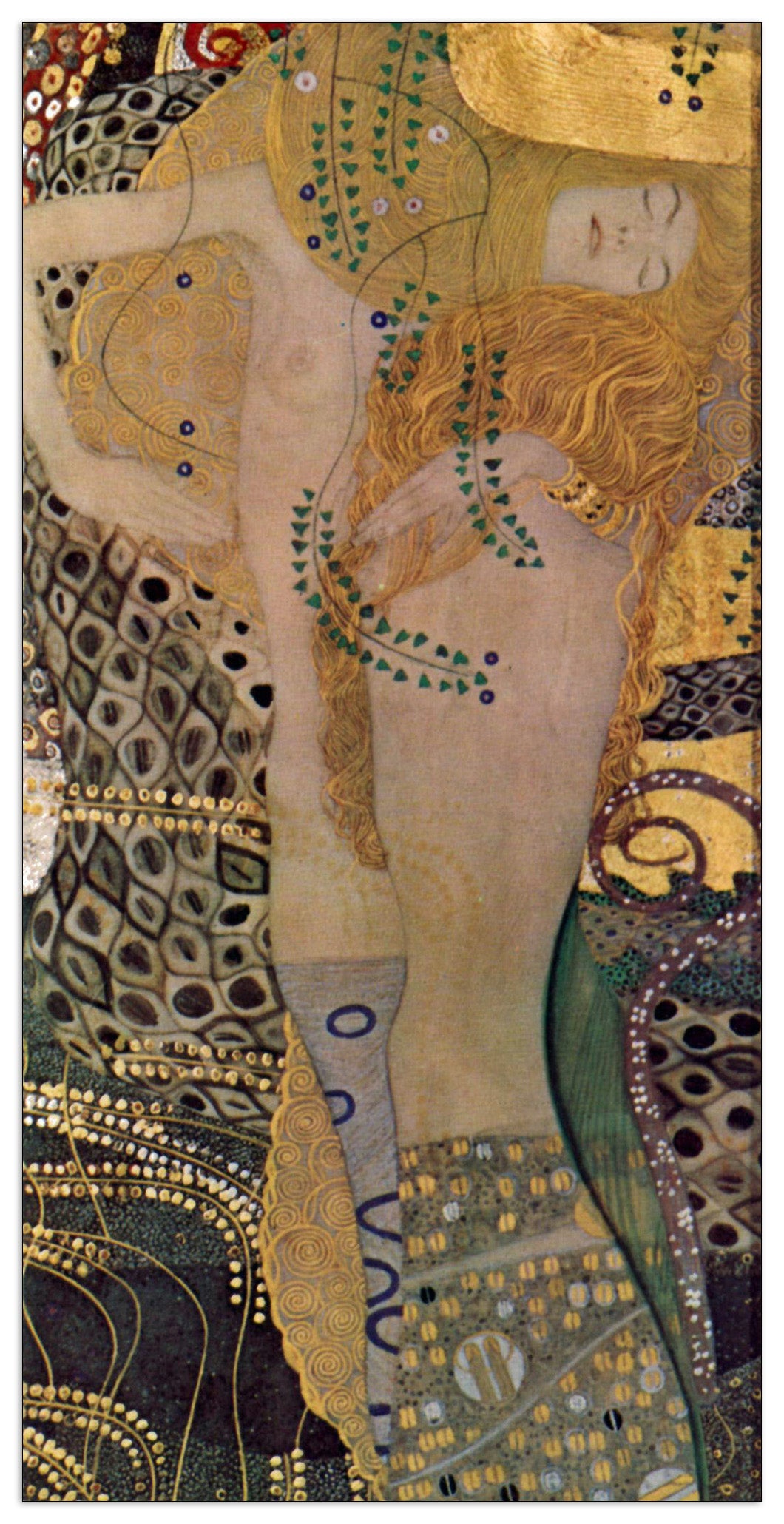 Water snakes (friends) I cm 50x100