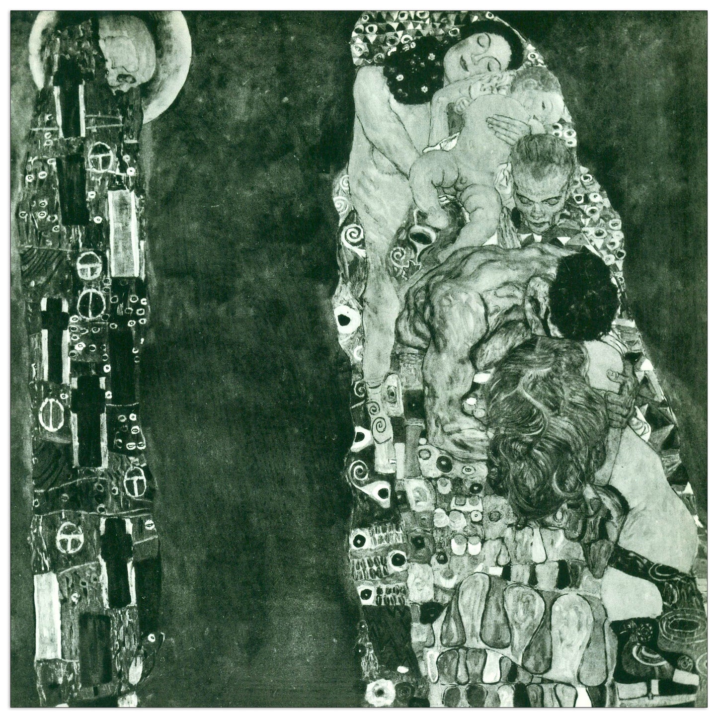 Death and Life (Former State) cm 30x30
