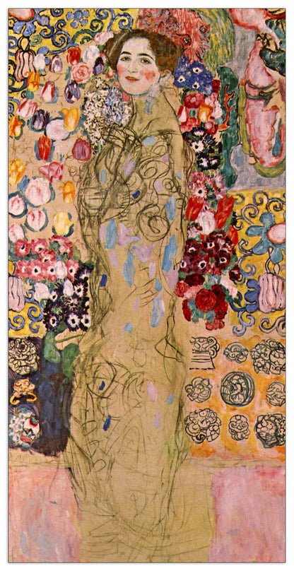 Portrait of Maria Munk cm 50x100