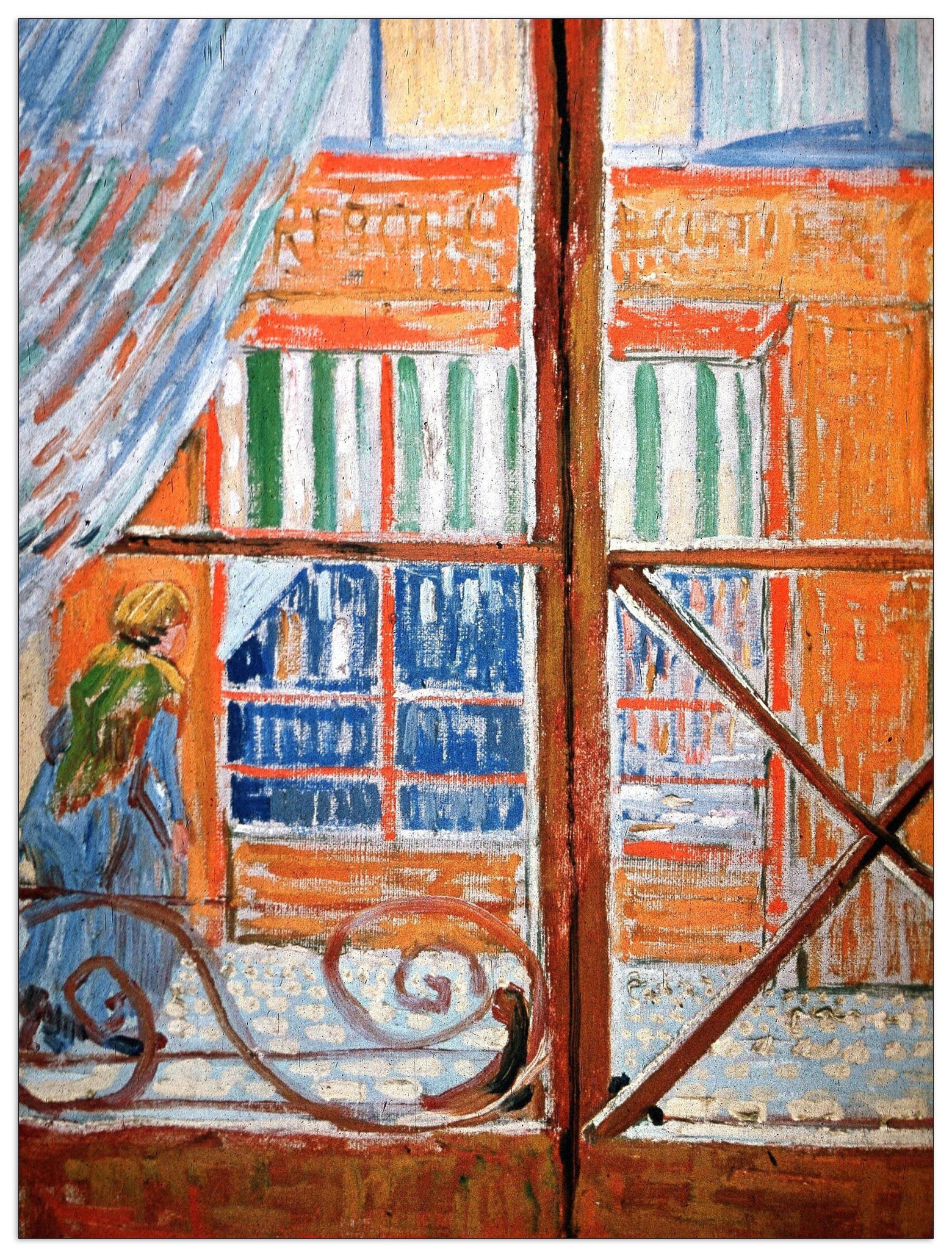 A Pork-Butchers Shop Seen from a Window cm 90x120