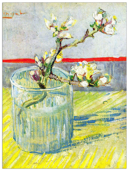 Almond Blossom branch cm 90x120