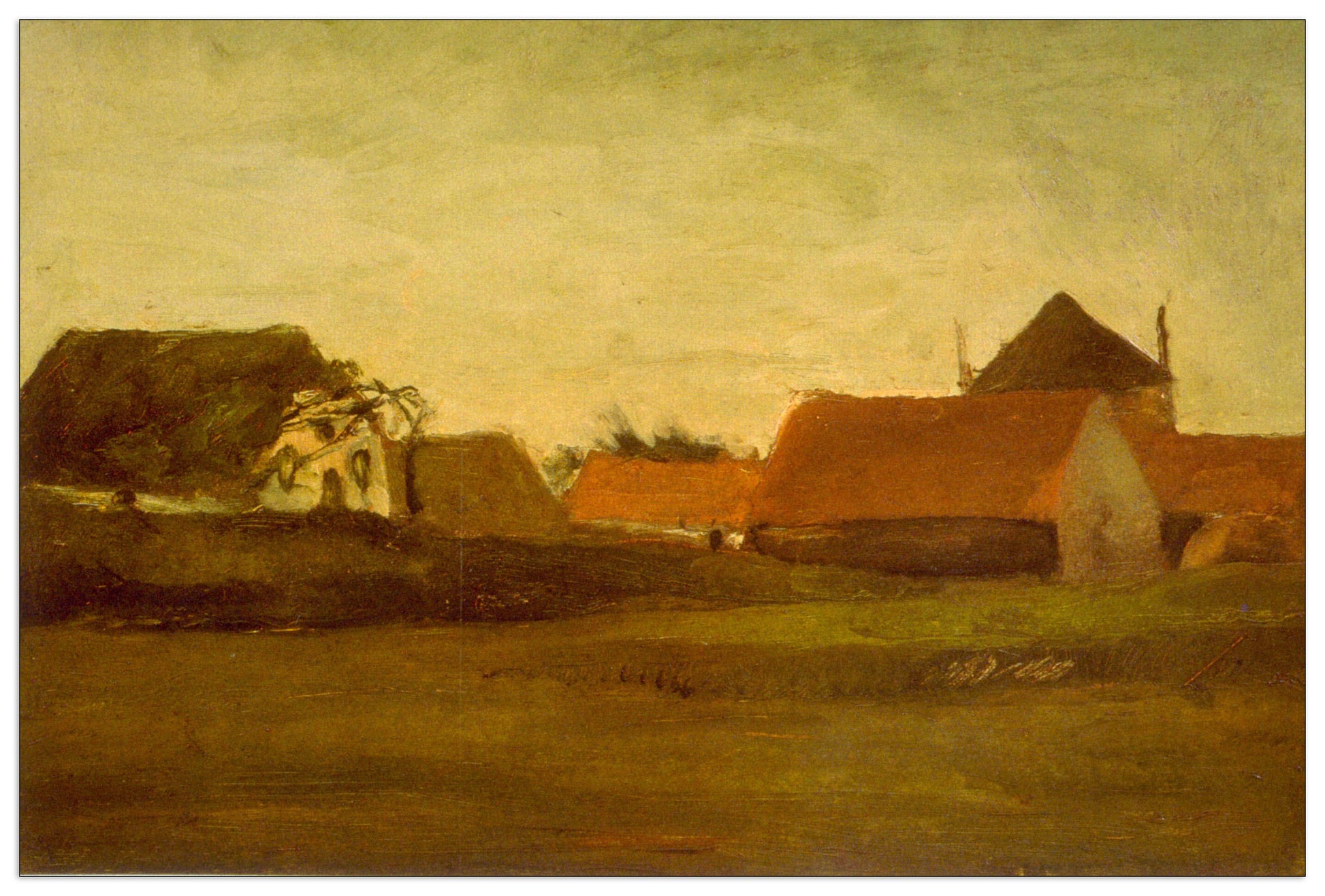 Farmhouses cm 90x60