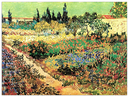 Flowering Garden with Path cm 80x60