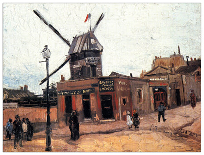 Le Moulin de la Galette cm 80x60