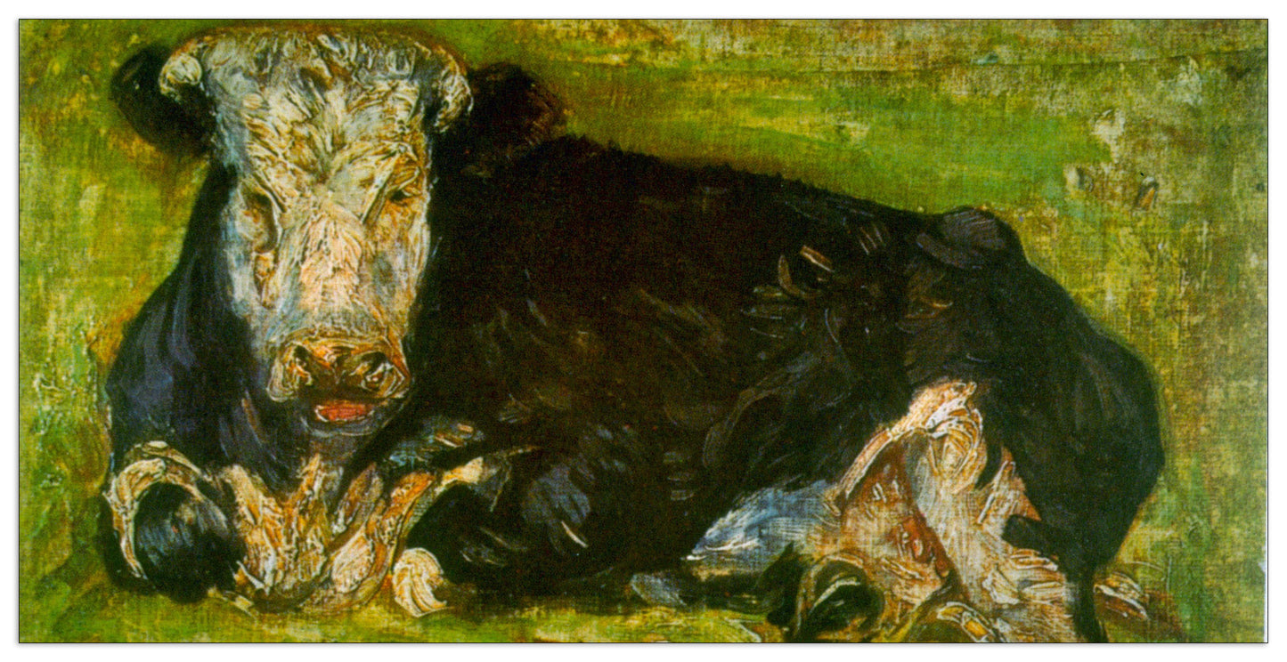 Lying Cow cm 140x70