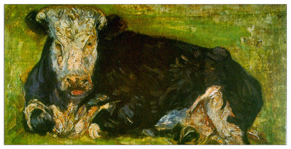 Lying Cow cm 100x50