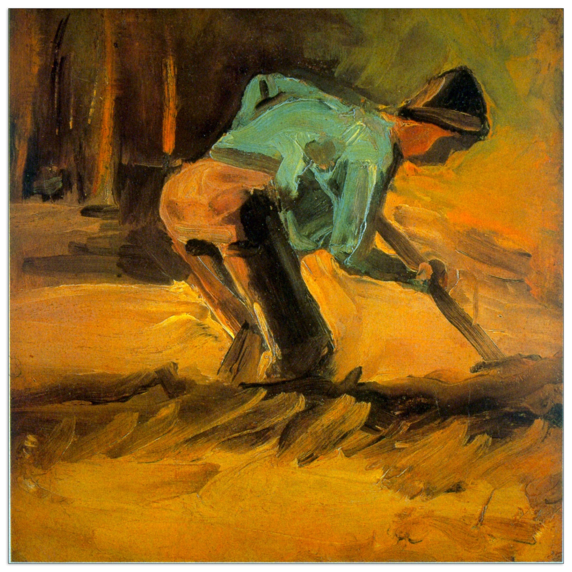 Man Digging cm 50x50
