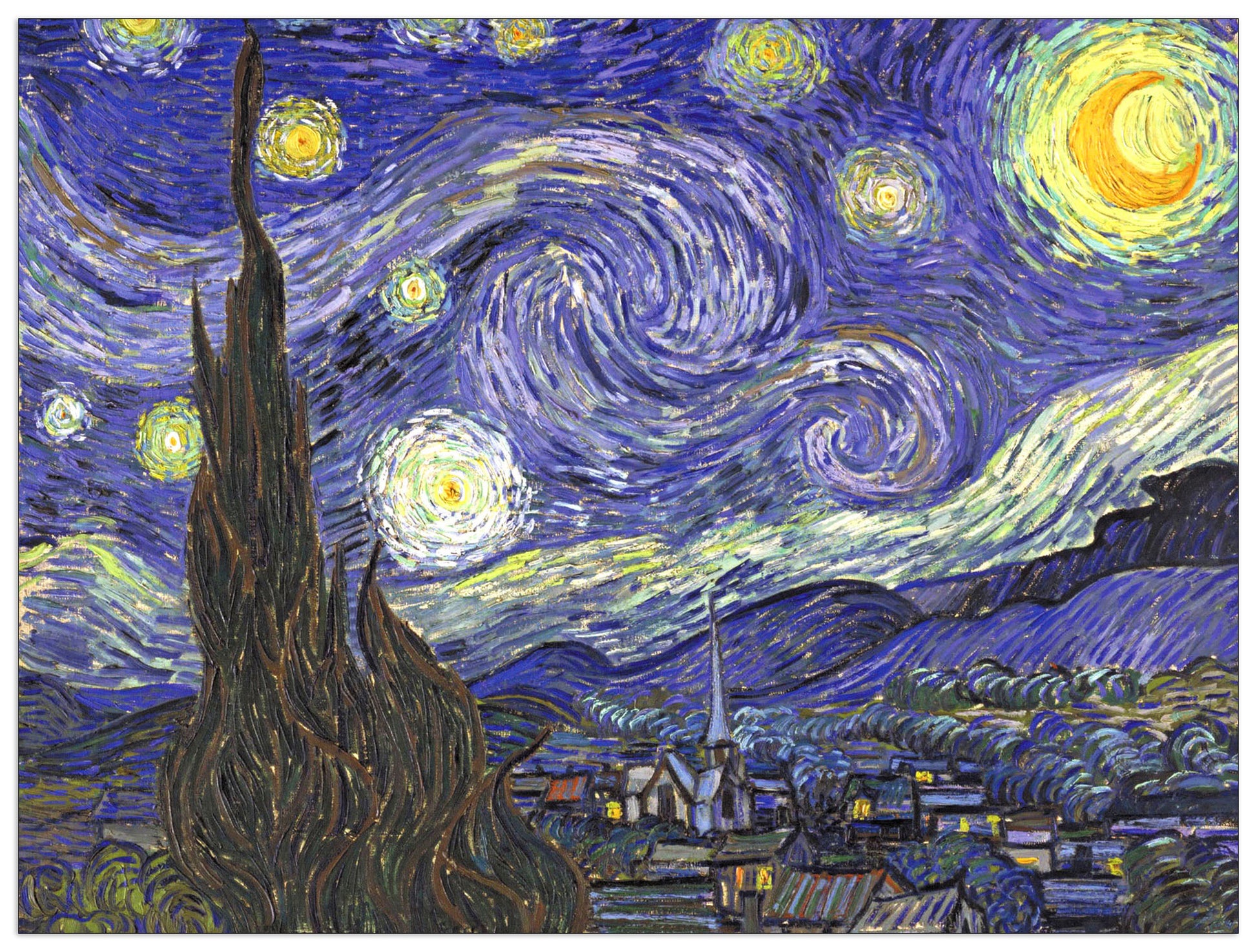 Starry Night cm 80x60