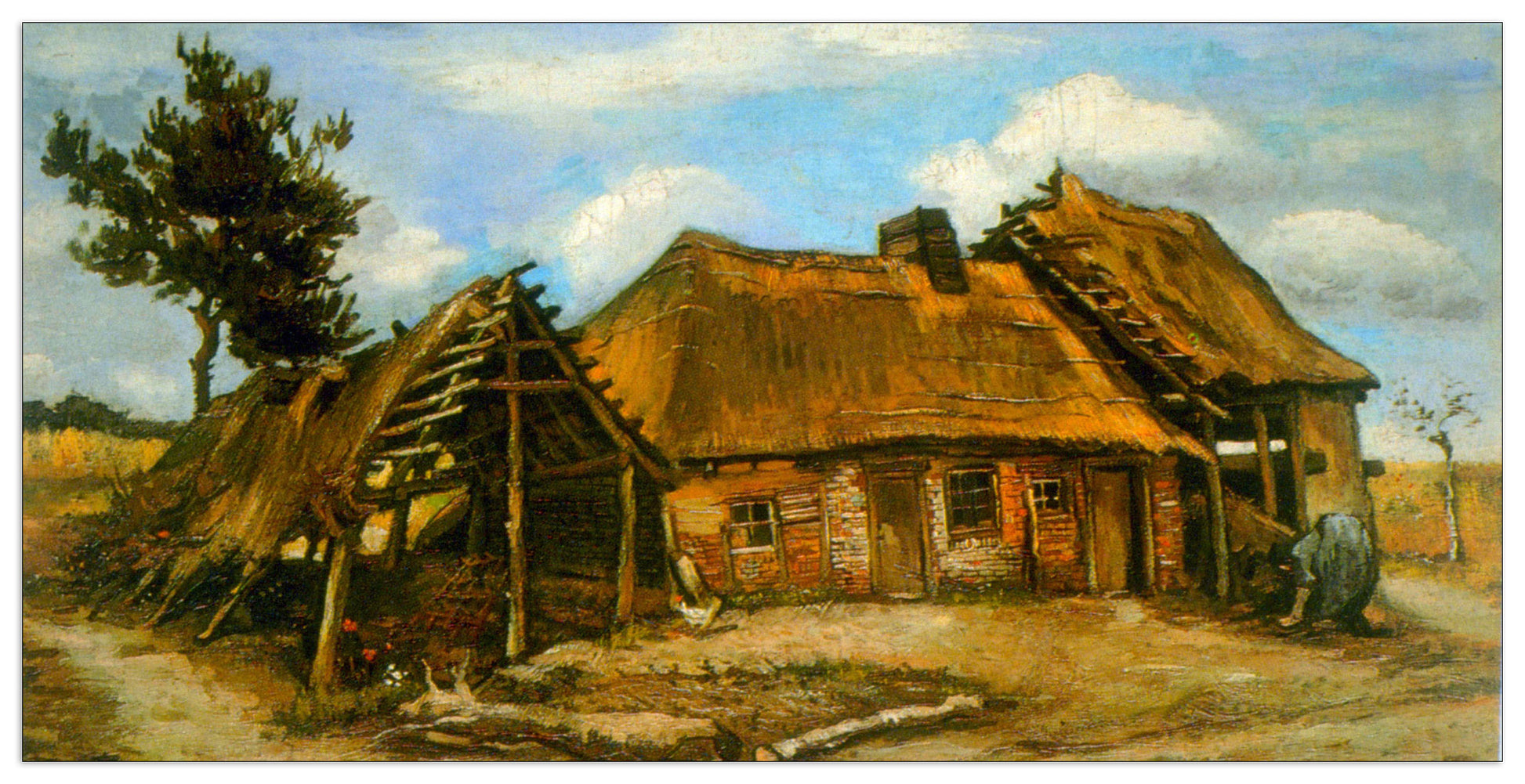 Stooping Woman cm 140x70