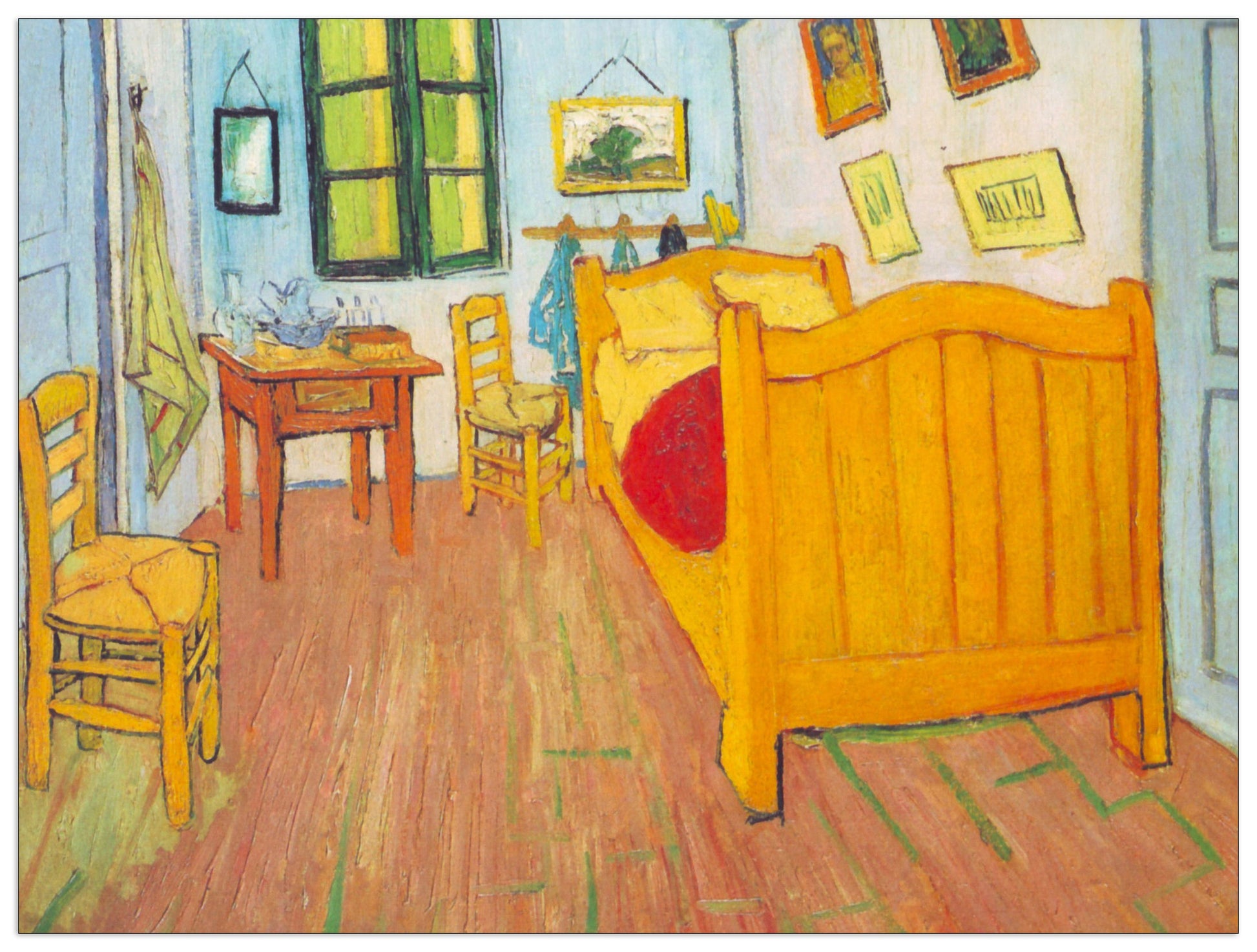 The bedroom in Arles. Saint-Remy cm 80x60