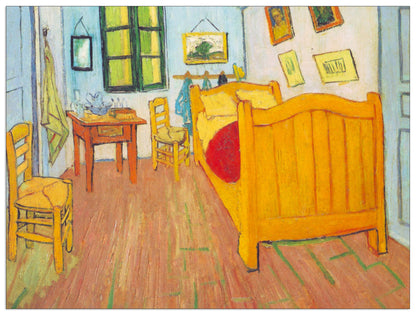 The bedroom in Arles. Saint-Remy cm 80x60