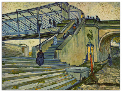 The Bridge at Trinquetaille cm 120x90