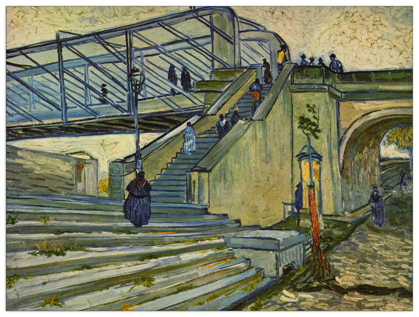 The Bridge at Trinquetaille cm 80x60