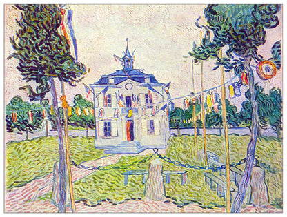 The community house in Auvers cm 120x90