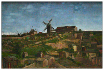 The hill of Monmartre cm 135x90
