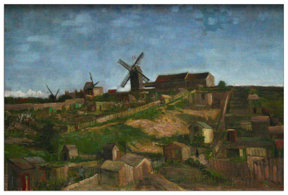 The hill of Monmartre cm 90x60