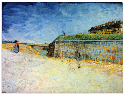 The Ramparts of Paris II cm 120x90