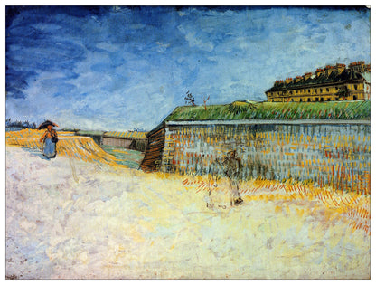 The Ramparts of Paris II cm 80x60