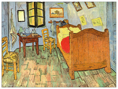 Van Gogh's Bedroom cm 80x60