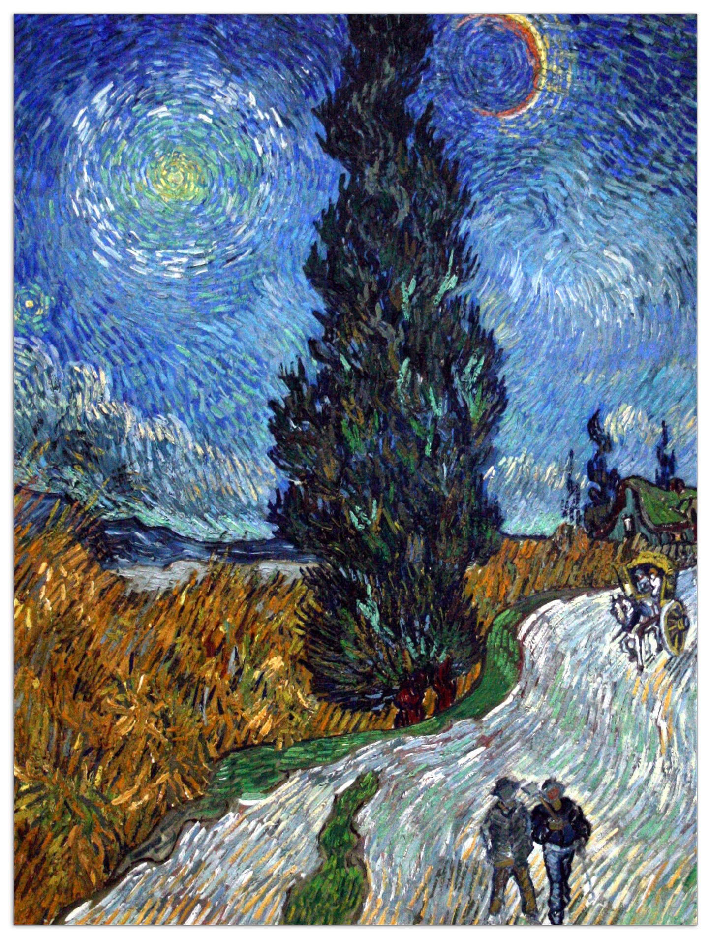 Country road in Provence cm 60x80