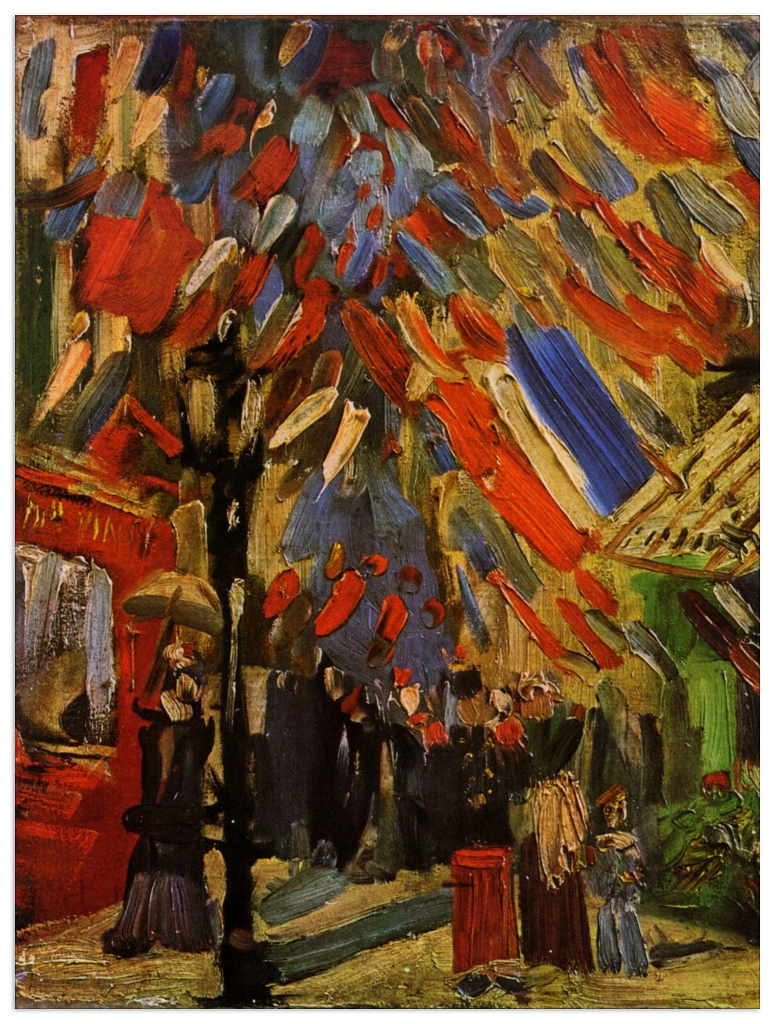 14 July in Paris cm 90x120