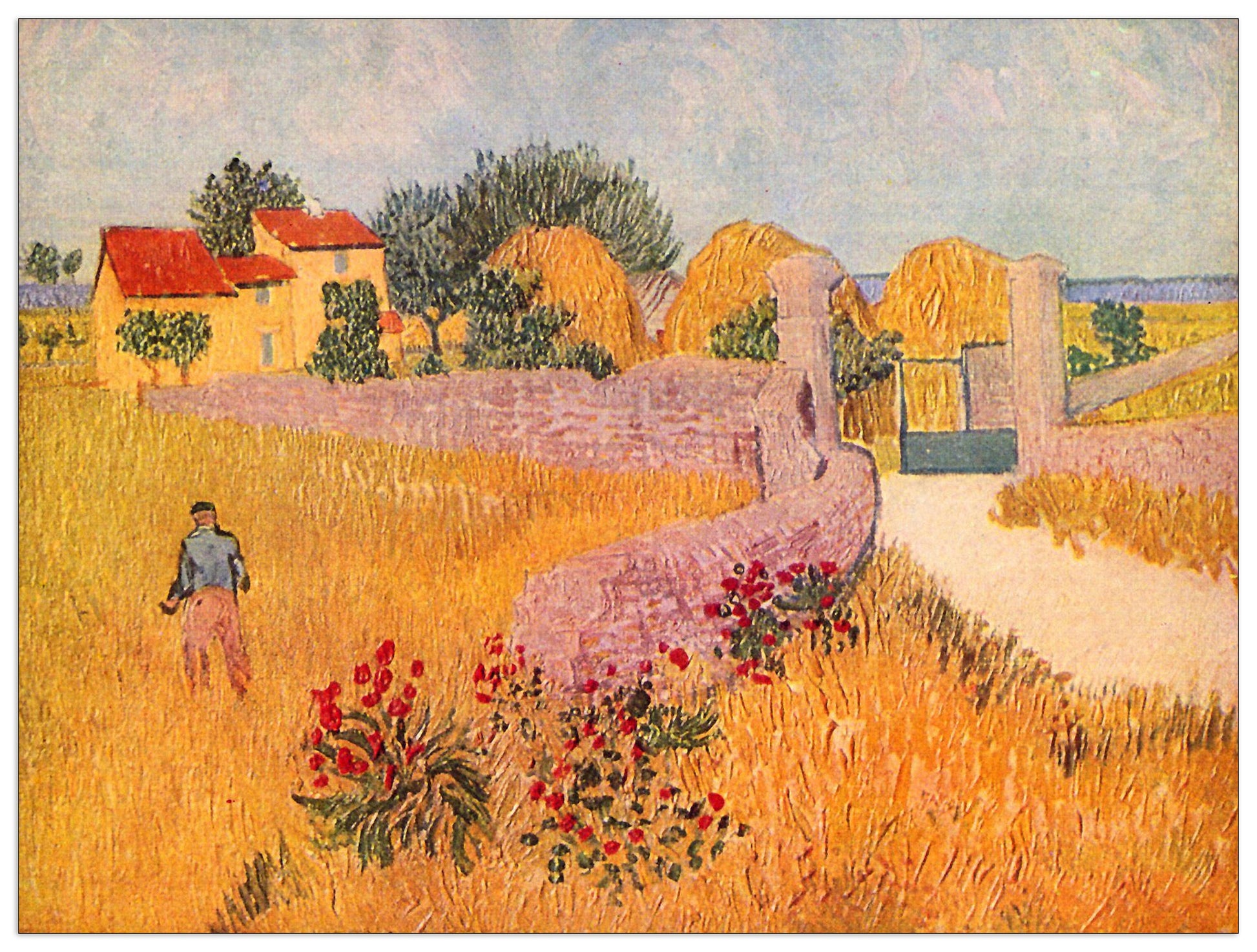 Farmhouse in Provence cm 80x60