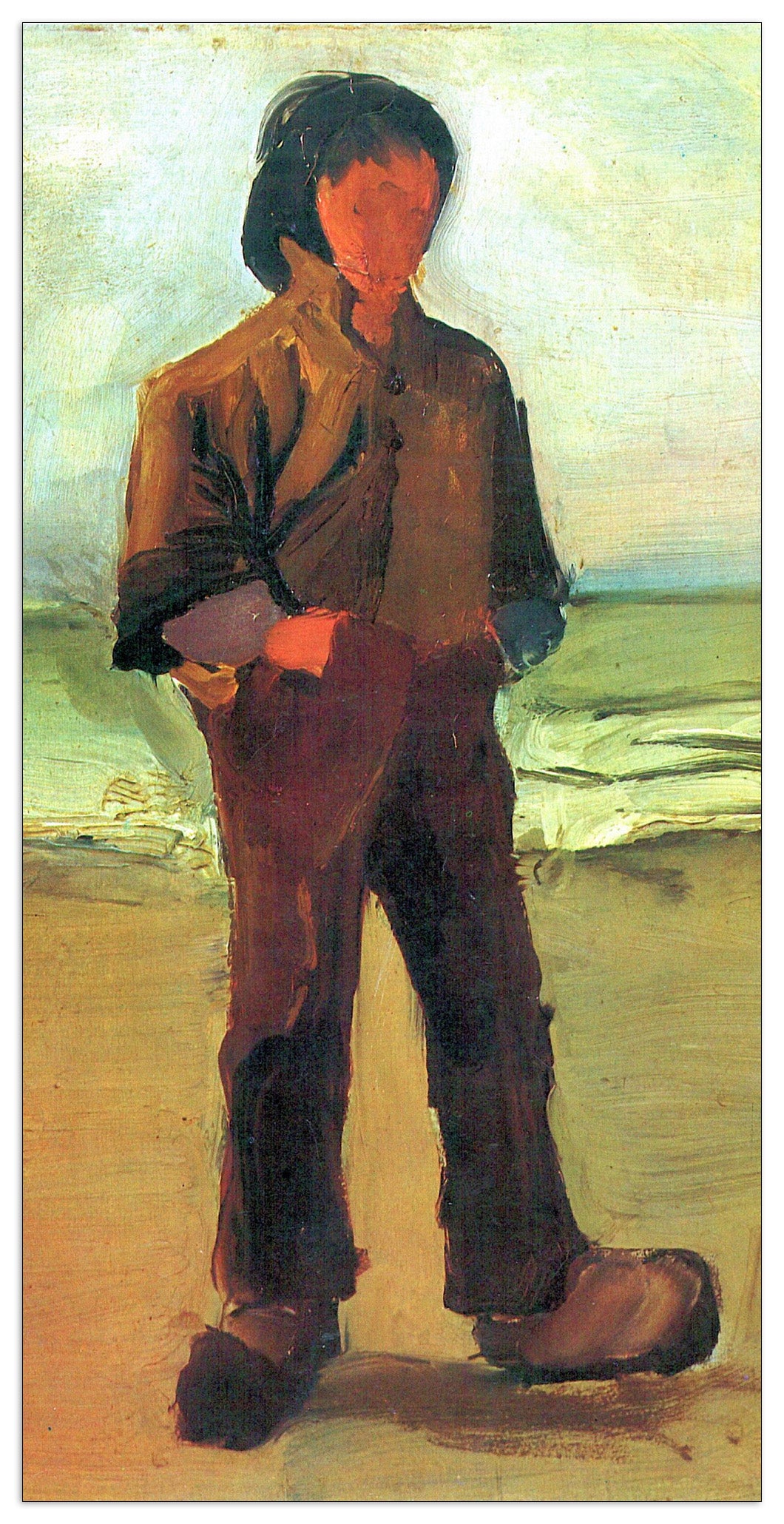 Fisher on the shore cm 50x100