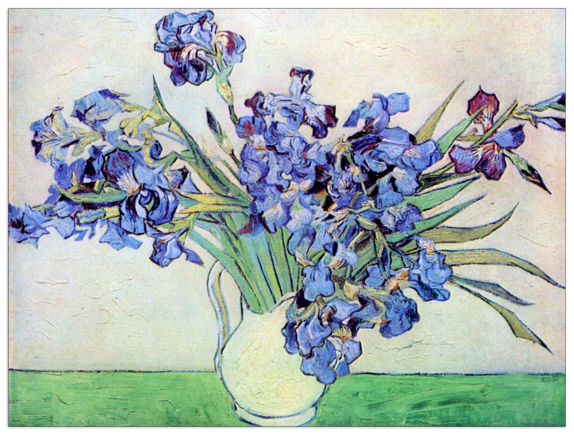 Irises II cm 120x90