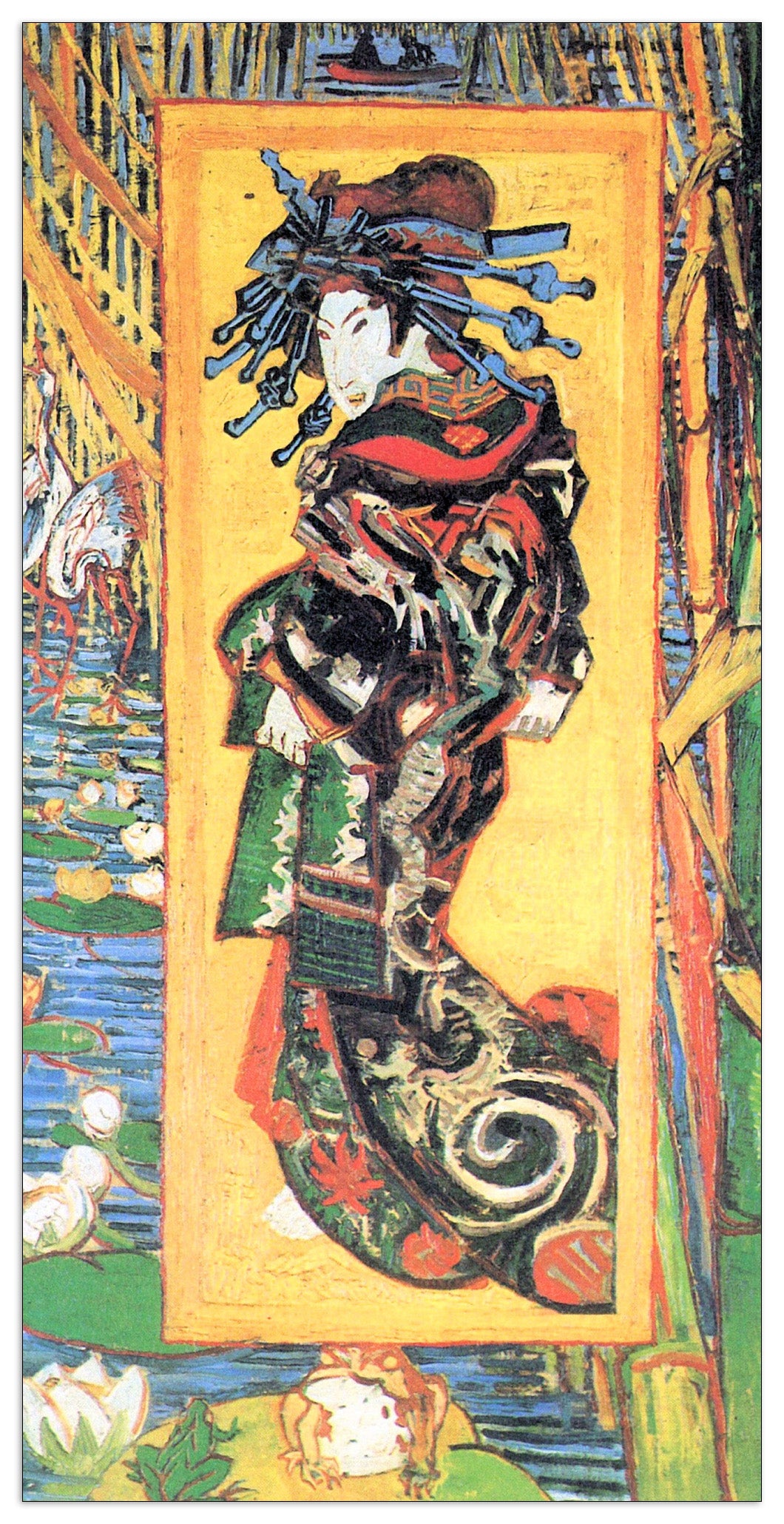 Japanese painting cm 70x140