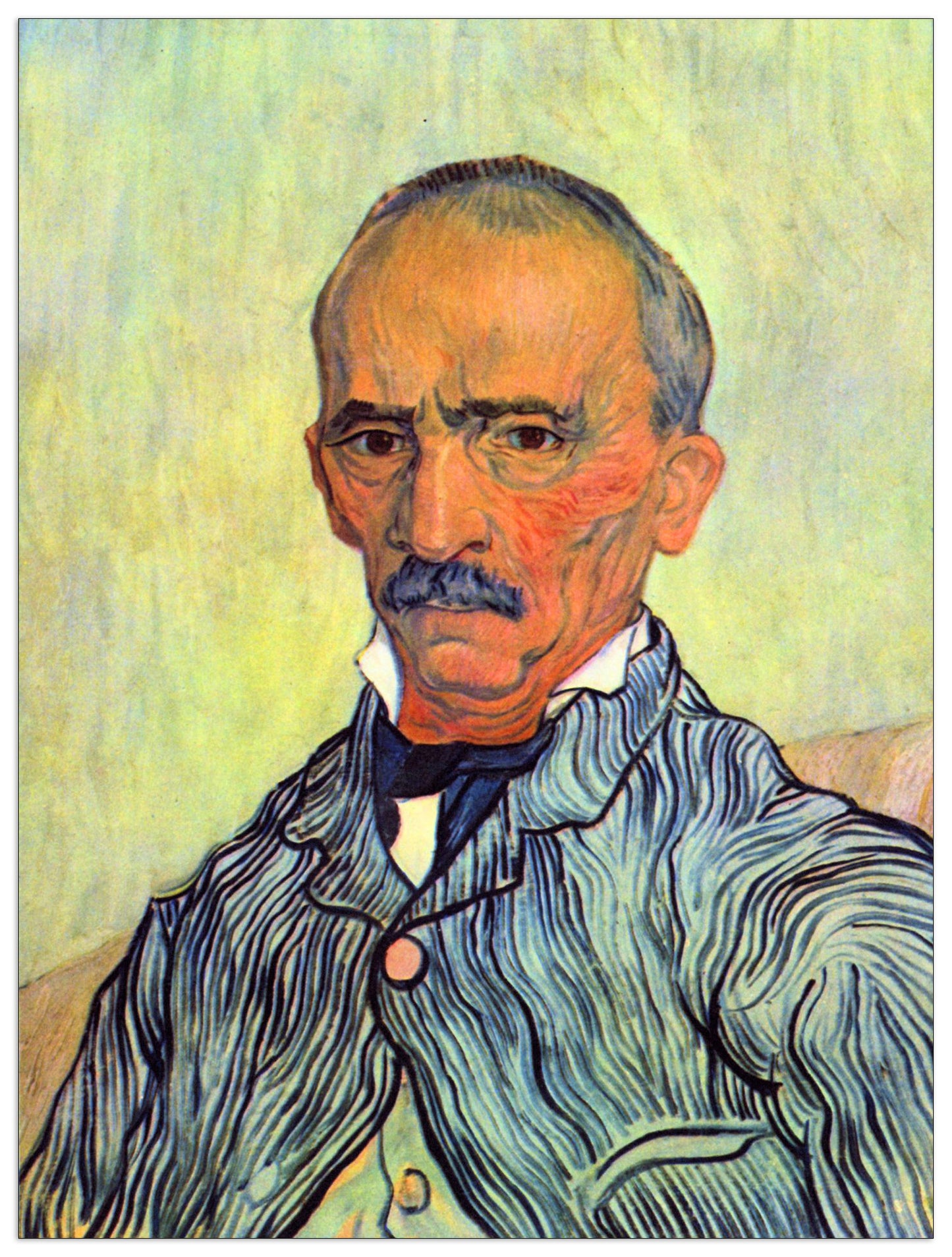 Keeper of lunatic asylum of Saint-Paul, Trabucby Van Gogh cm 60x80