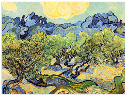Landscape with olive Trees cm 80x60