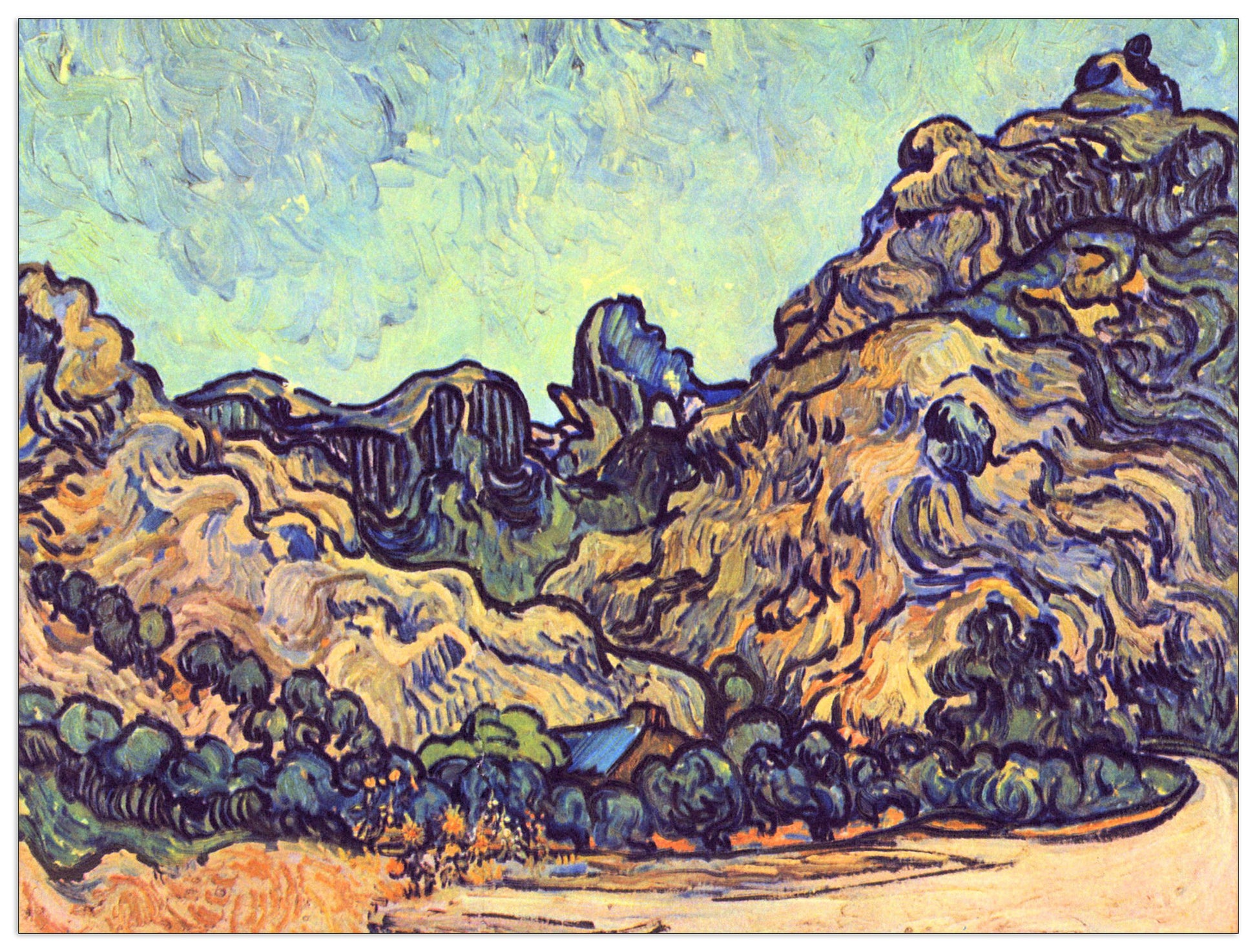 Mound at Saint-ReÌmy cm 120x90