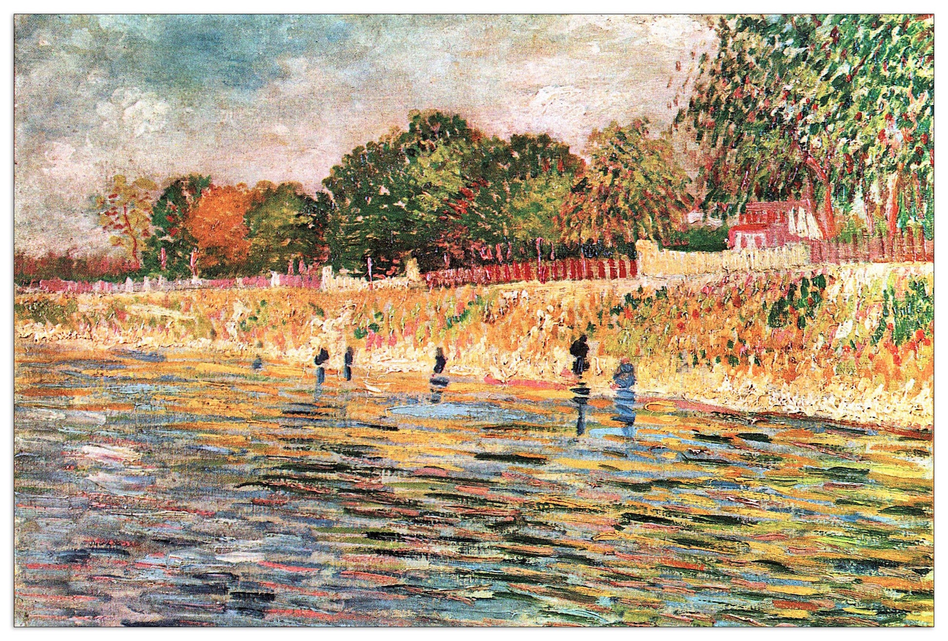 River bank cm 90x60