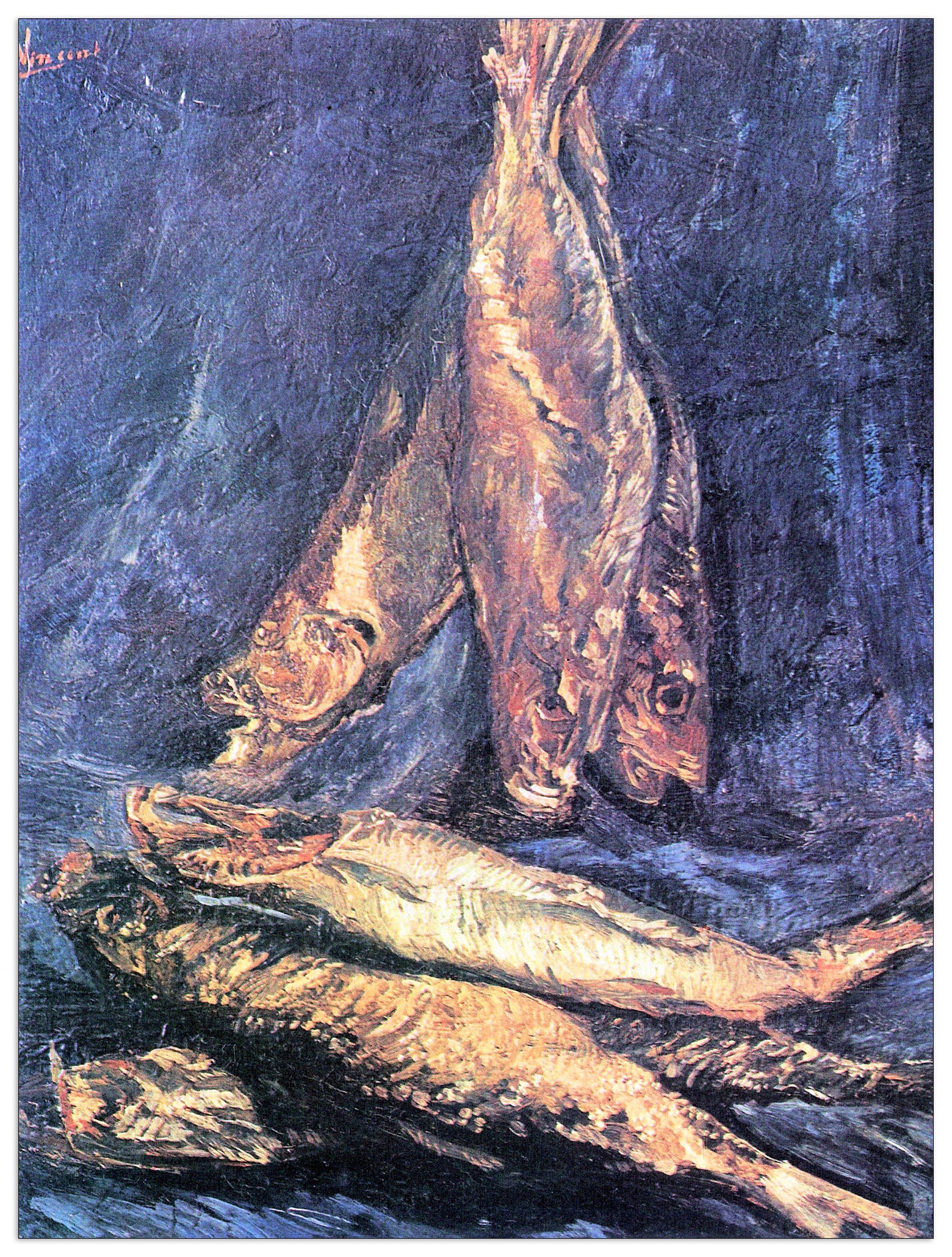 Still Life with kipper cm 90x120