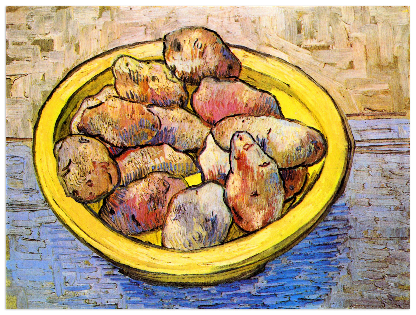 Still Life with Potatoes cm 120x90