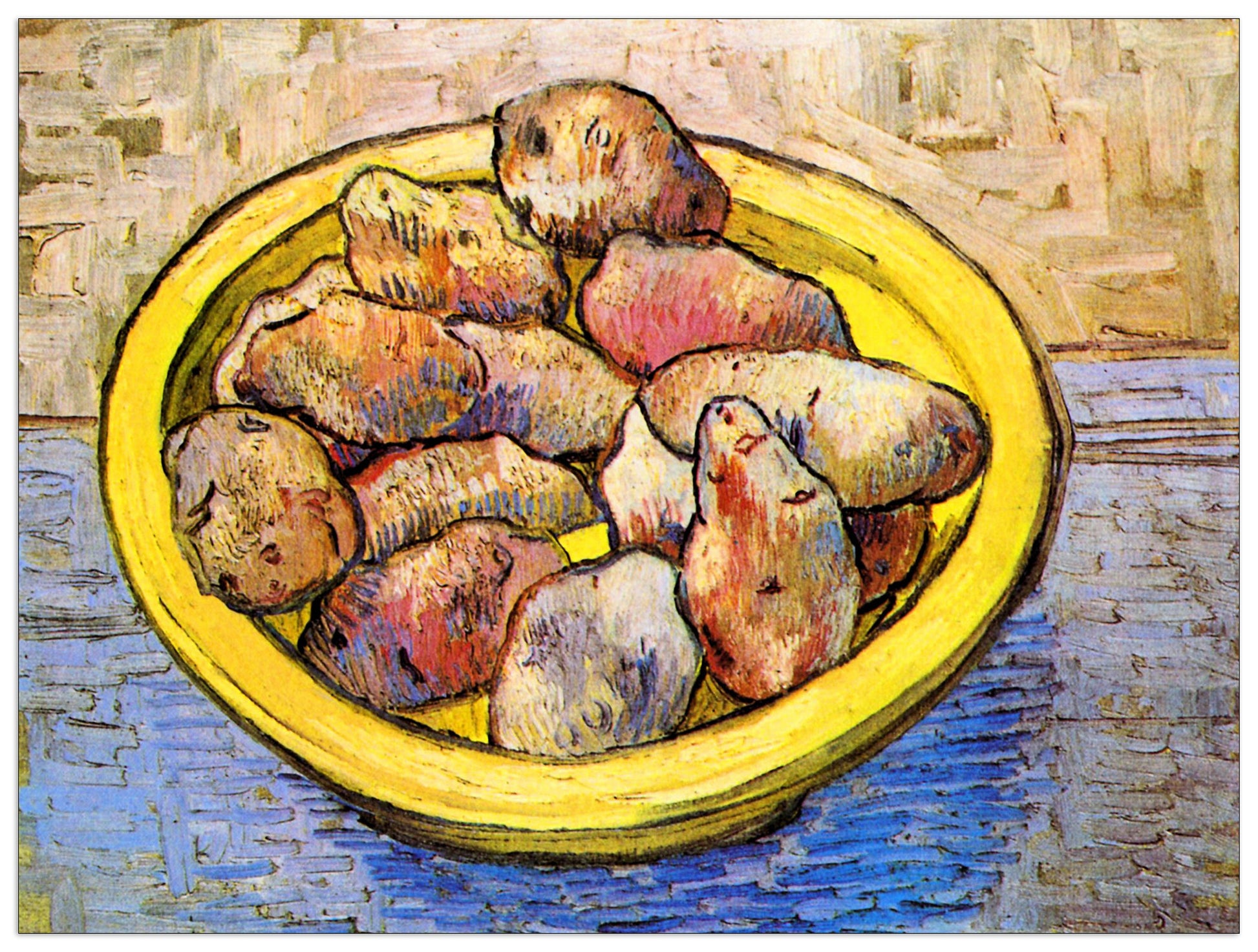 Still Life with Potatoes cm 80x60