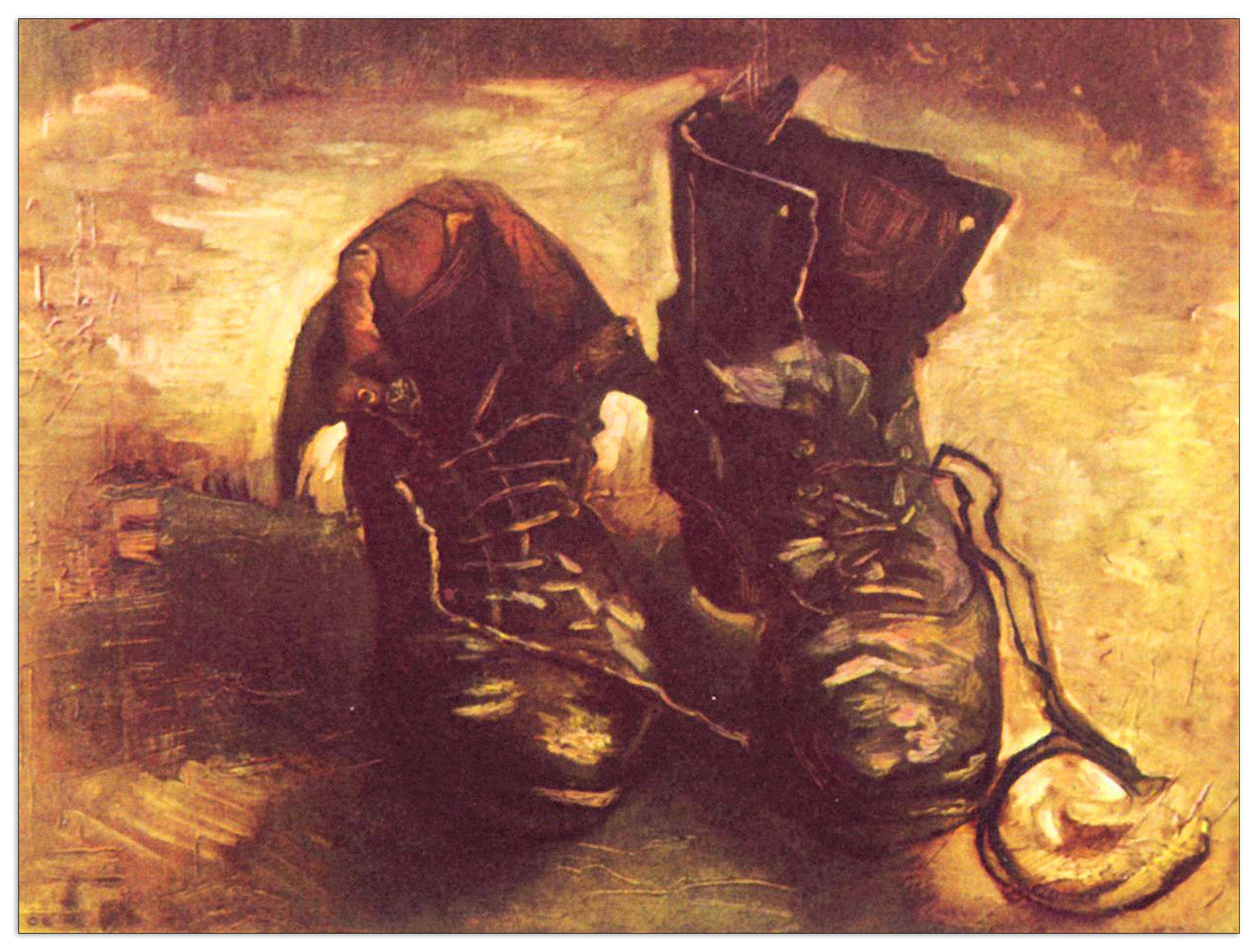 Still Life, A pair of shoes cm 80x60